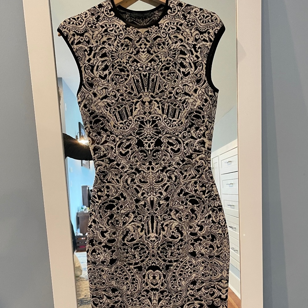 NWT Alexander McQueen bodycon dress